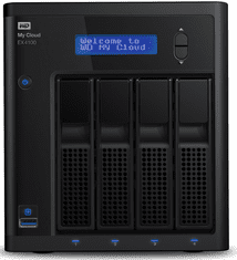 WD My Cloud Expert EX4100 NAS strežnik, 32TB, črn (WDBWZE0320KBK-EESN)