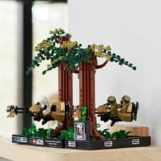 LEGO Star Wars 75353 Preganjanje pajkov na planetu Endor - diorama