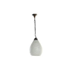 DKD Home Decor Stropna svetilka DKD Home Decor Crystal Metal White 25 W (22 x 22 x 33 cm)