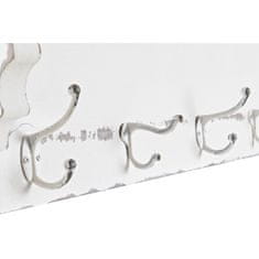 DKD Home Decor Stenski obešalnik DKD Home Decor Fir Metal Romantic (80 x 18 x 30 cm)
