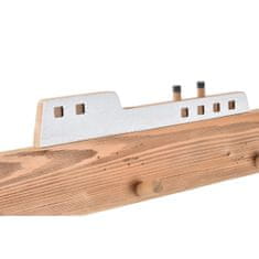 DKD Home Decor Stenski obešalnik DKD Home Decor 91 x 8,5 x 20 cm Naravni les Barco