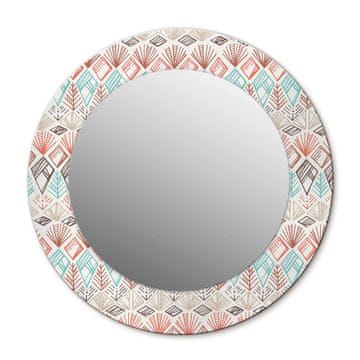 tulup.si Okroglo okrasno ogledalo Etnični vzorec
