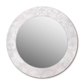tulup.si Okroglo okrasno ogledalo Nežna roccoco tekstura