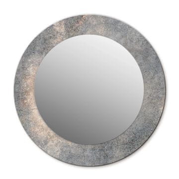 tulup.si Okroglo okrasno ogledalo Vintage beton