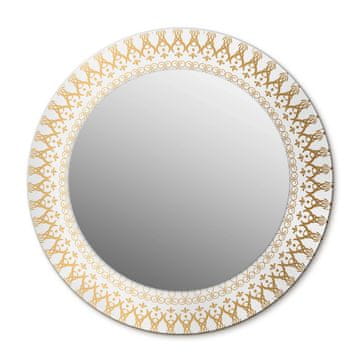 tulup.si Okroglo okrasno ogledalo Indijska mandala