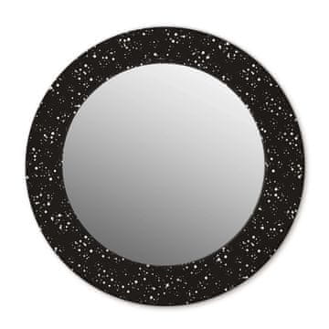 tulup.si Okroglo stensko okrasno ogledalo Kaotične pike