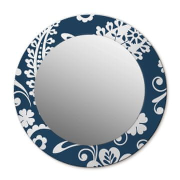 tulup.si Tiskano okroglo ogledalo Paisleyja sestava