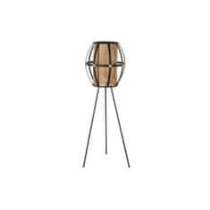 DKD Home Decor Talna svetilka DKD Home Decor Brown Black Metal Bamboo 50 W 220 V 38 x 38 x 119 cm