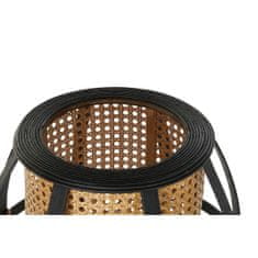 DKD Home Decor Talna svetilka DKD Home Decor Brown Black Metal Bamboo 50 W 220 V 38 x 38 x 119 cm