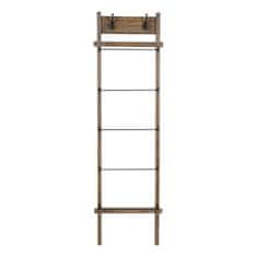 DKD Home Decor Stojalo za plašče DKD Home Decor Les Kovina (46 x 9 x 1 cm)