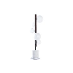 DKD Home Decor Namizna svetilka DKD Home Decor Silver White 220 V Modern (15 x 15 x 68 cm)