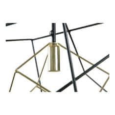 DKD Home Decor Stropna svetilka DKD Home Decor Črna kovina 25W 220 V Zlata (52 x 52 x 53 cm)