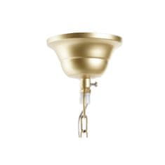 DKD Home Decor Stropna svetilka DKD Home Decor Crystal Blue Golden Brass 50 W (28 x 28 x 31 cm)