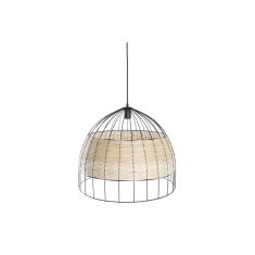DKD Home Decor Stropna svetilka DKD Home Decor Brown Black Metal 50 W 50 x 50 x 42 cm