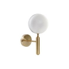 DKD Home Decor Stenska svetilka DKD Home Decor Crystal Golden Metal 220 V 50 W (15 x 15 x 30 cm)