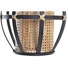DKD Home Decor Stropna svetilka DKD Home Decor črno rjava 220 V 50 W (34 x 34 x 35 cm)