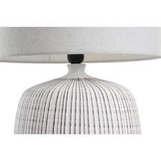 DKD Home Decor Namizna svetilka DKD Home Decor White Stoneware 220 V 50 W (38 x 38 x 51 cm)