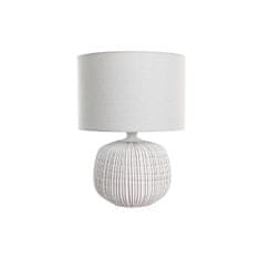 DKD Home Decor Namizna svetilka DKD Home Decor White Stoneware 220 V 50 W (38 x 38 x 51 cm)