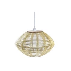 DKD Home Decor Stropna luč DKD Home Decor Naravna zlato rjava bambus 50 W (42 x 42 x 26 cm)