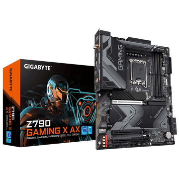Gigabyte Z790 Gaming X AX osnovna plošča, LGA1700, ATX, DDR5, WiFi 6E