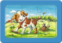 Ravensburger Moja prva uganka Živalski prijatelji 3x6 kosov