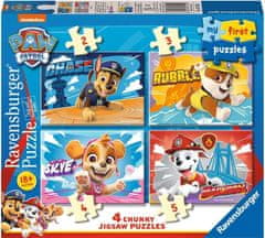 Ravensburger Moja prva sestavljanka Paw Patrol 4 v 1 (2,3,4,5 kosov)