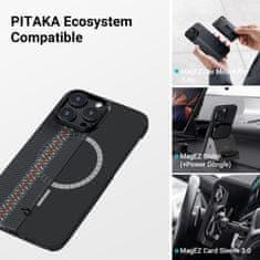 Pitaka Ovitek za telefon Fusion Weaving MagEZ Case 3, rapsodija, iPhone 14 Pro