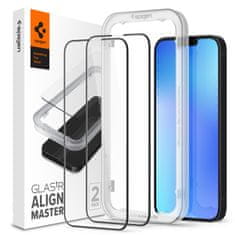 Spigen Align Master 2 Pack, FC black - iPhone 14/iPhone 13 Pro/iPhone 13