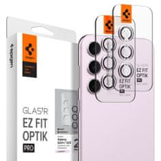 Spigen Glass EZ Fit Optik Pro 2 Pack, lavender - Samsung Galaxy S23/Galaxy S23+