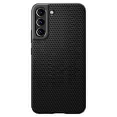 Spigen Ovitek za telefon, Liquid Air, črn, Samsung Galaxy S22+