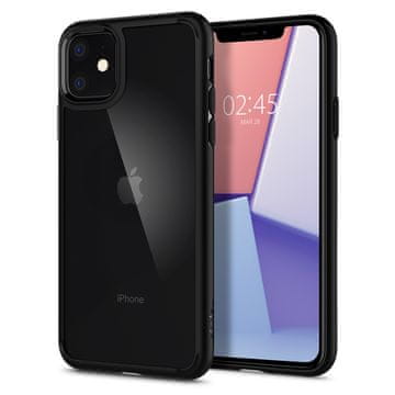 Spigen Ovitek za telefon Ultra Hybrid, črn, iPhone 11