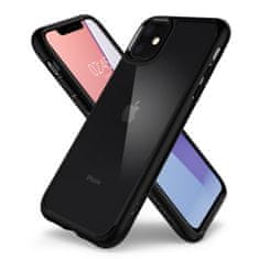 Spigen Ovitek za telefon Ultra Hybrid, črn, iPhone 11