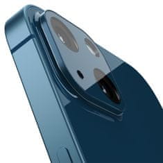 Spigen Optik 2 Pack, blue - iPhone 13/13 mini