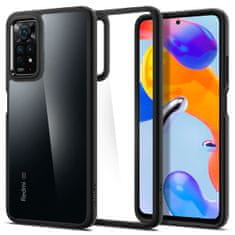 Spigen Ovitek za telefon Ultra Hybrid, črn, Xiaomi Redmi Note 11 Pro 5G