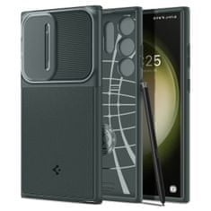 Spigen Ovitek za telefon Optik Armor, zelen, Samsung Galaxy S23 Ultra
