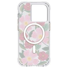 Ovitek za telefon Mate Rifle Paper Rose Garden MagSafe, cvetlični motiv, iPhone 14 Pro