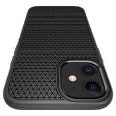 Spigen Ovitek za telefon Liquid Air, črn, iPhone 12 mini