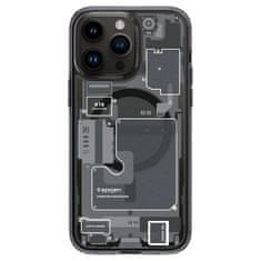 Spigen Ovitek za telefon Ultra Hybrid MagSafe, črno-siv vzorec, iPhone 14 Pro Max