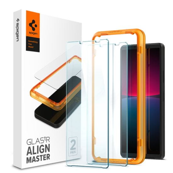 Spigen Glass AlignMaster 2 Pack - Sony Xperia 10 IV