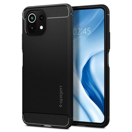 Spigen Ovitek za telefon, črn, Xiaomi Mi 11 Lite/5G