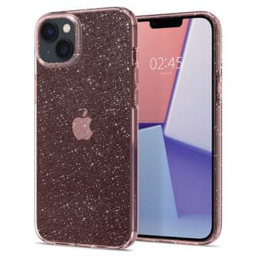 Spigen Ovitek za telefon, roza/bleščice, iPhone 14