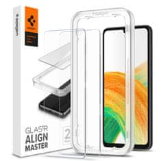 Spigen AlignMaster Glas. 2 Pack - Samsung Galaxy A33 5G