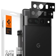 Spigen Glass Optik 2 Pack, black - Google Pixel 7 Pro