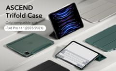 ESR Ovitek za tablični računalnik Ascend Trifold, gozdno zelen, iPad Pro 11" (2022/2021)