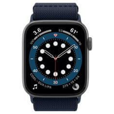 Spigen Pas za pametno uro Lite Fit, mornarsko modra, Apple Watch Ultra (49 mm)/8/7 (45 mm)/SE 2022/6/SE/5/4 (44 mm)/3/2/1 (42 mm)