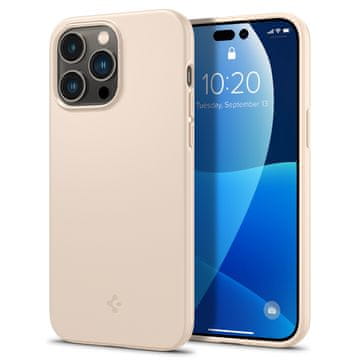 Spigen Ovitek za telefon Thin Fit, peščeno bež, iPhone 14 Pro
