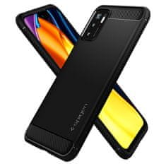 Spigen Ovitek za telefon, črn, Xiaomi Redmi Note 10 5G/Poco M3 Pro 5G