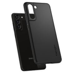 Spigen Ovitek za telefon Thin Fit, črn, Samsung Galaxy S21 FE 5G