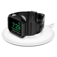 Spigen Zaščitni pokrov za pametno uro Rugged Armor Pro, črn, za Apple Watch 8/7 (41 mm)/SE 2022/6/SE/5/4 (40 mm)