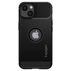 Spigen Ovitek za telefon, Liquid Air, črn, iPhone 13